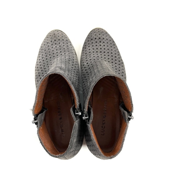 Lucky Brand Basel Ankle Booties Womens Size 6M - Picture 6 of 9